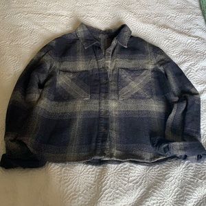 Plaid sweater